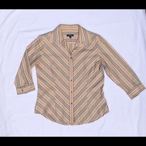 Burberry Diagonal Stripe Shirt
